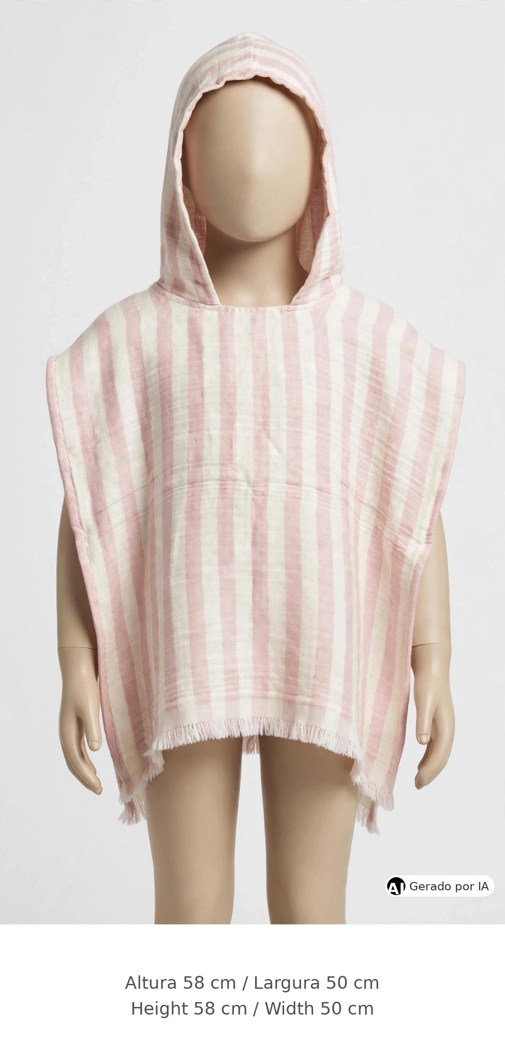 PONCHO - ROSA